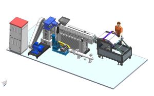 Meltblown Ntaub Extruder Kab